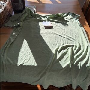 Patagonia Light Green Short Sleeve Tee